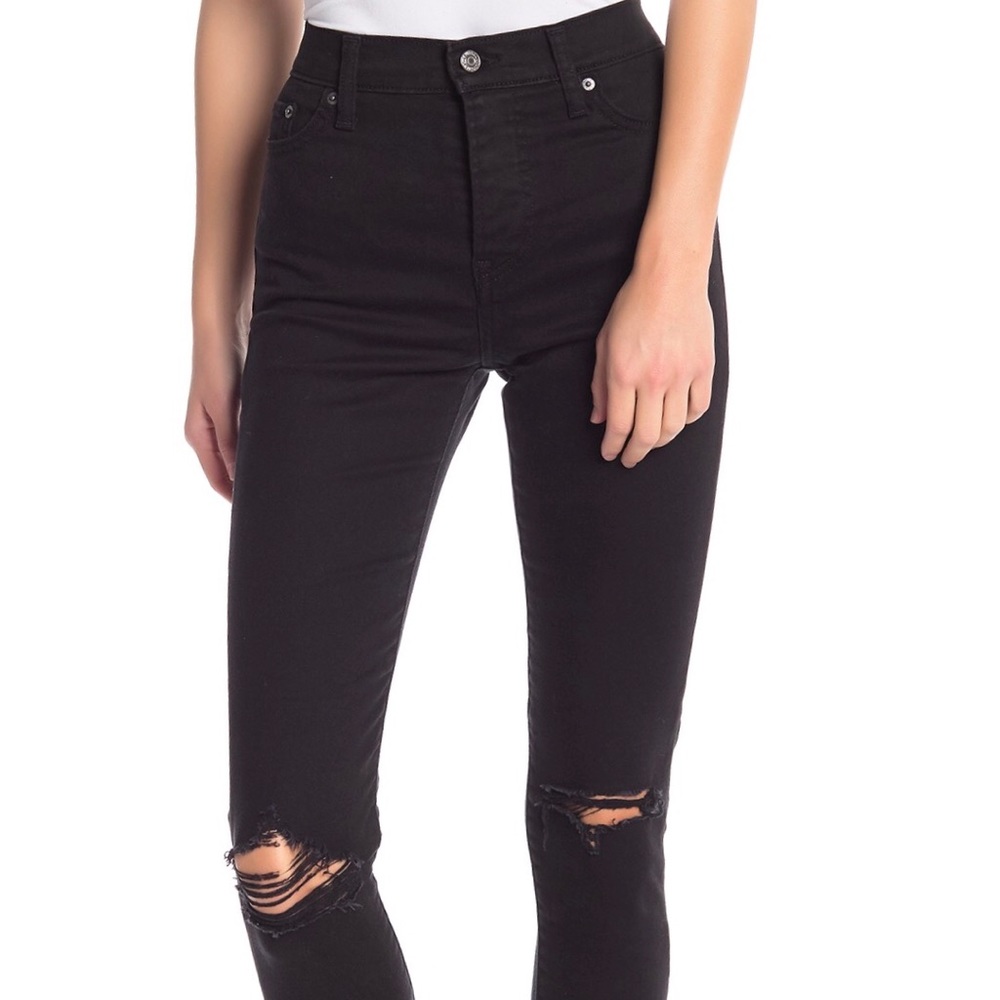 Levi’s Wedgie Distressed Skinny Ankle Jean